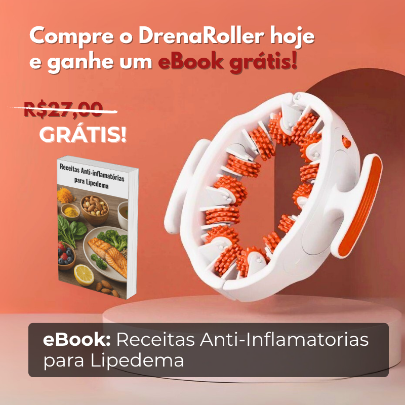 Drena Roller – Masajeador Linfático para Lipedema y Celulitis
