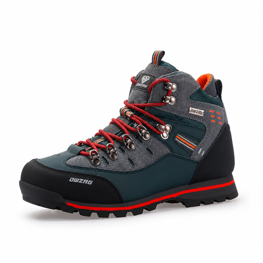 Bottes de randonnée pour homme à tige haute et semelle profilée