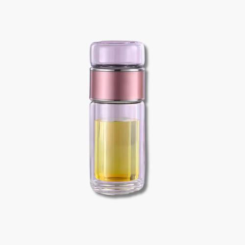TéNGo - Botella de Vidrio con Infusor de Té