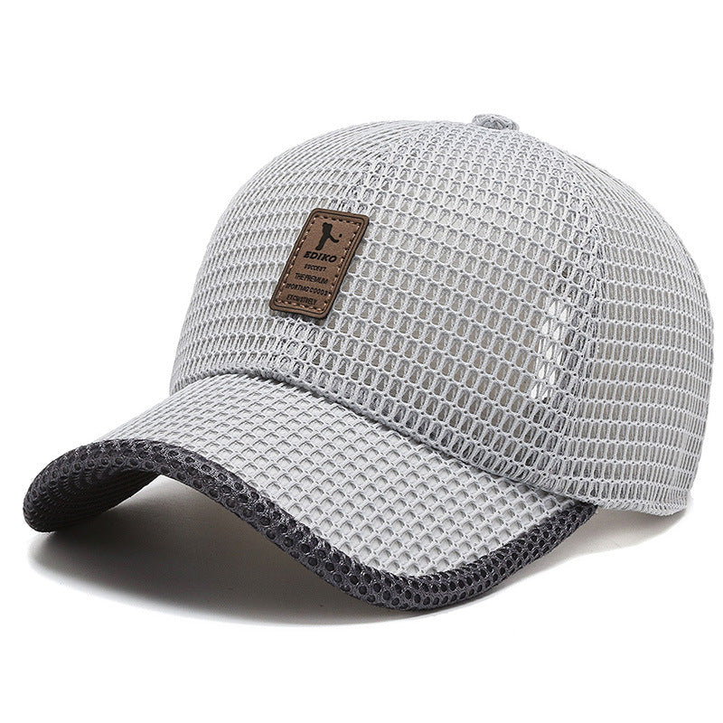 Gorra ligera y transpirable. - Gris claro