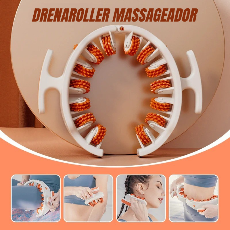 Drena Roller – Masajeador Linfático para Lipedema y Celulitis