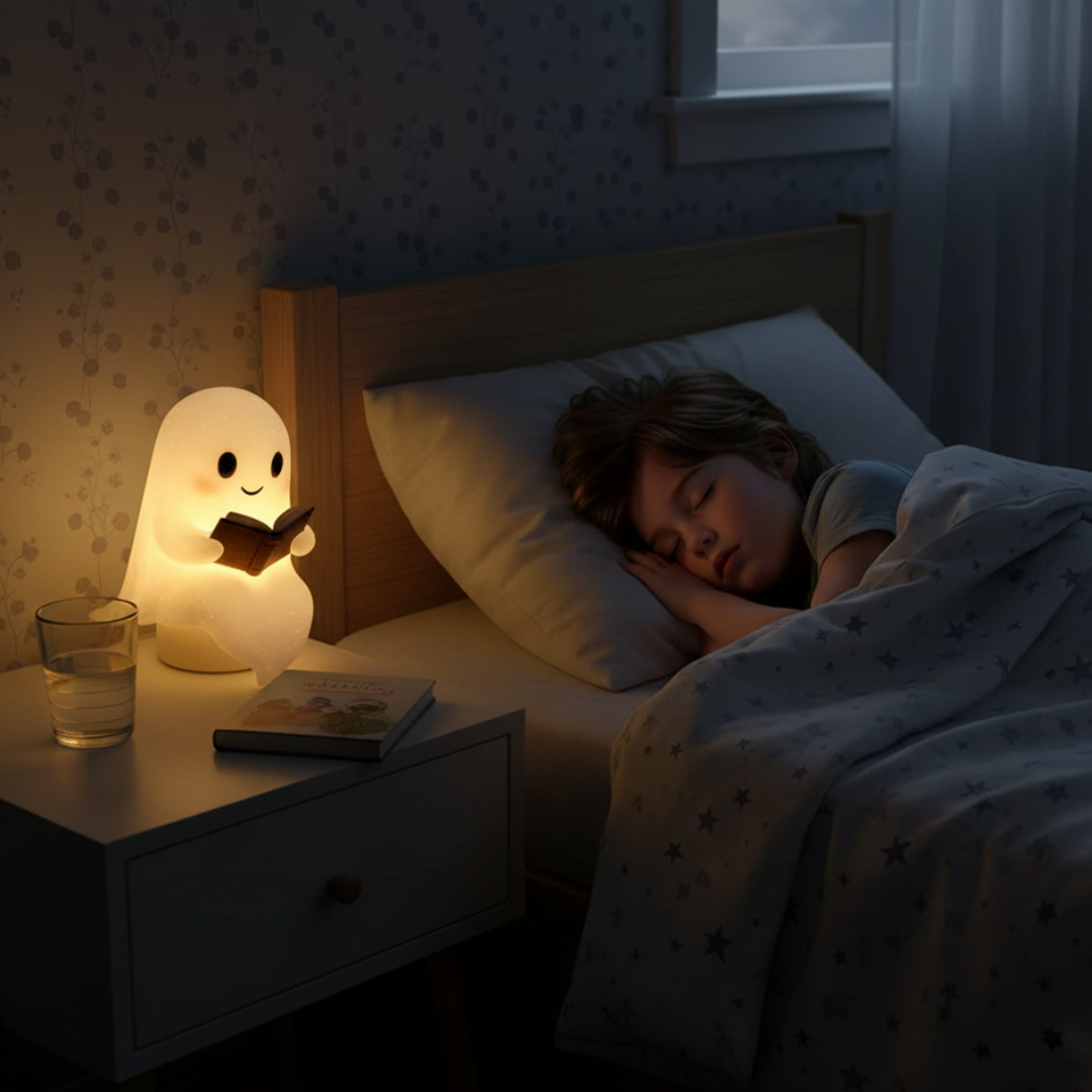 Lampe décorative fantôme | lumière chaude artisanale