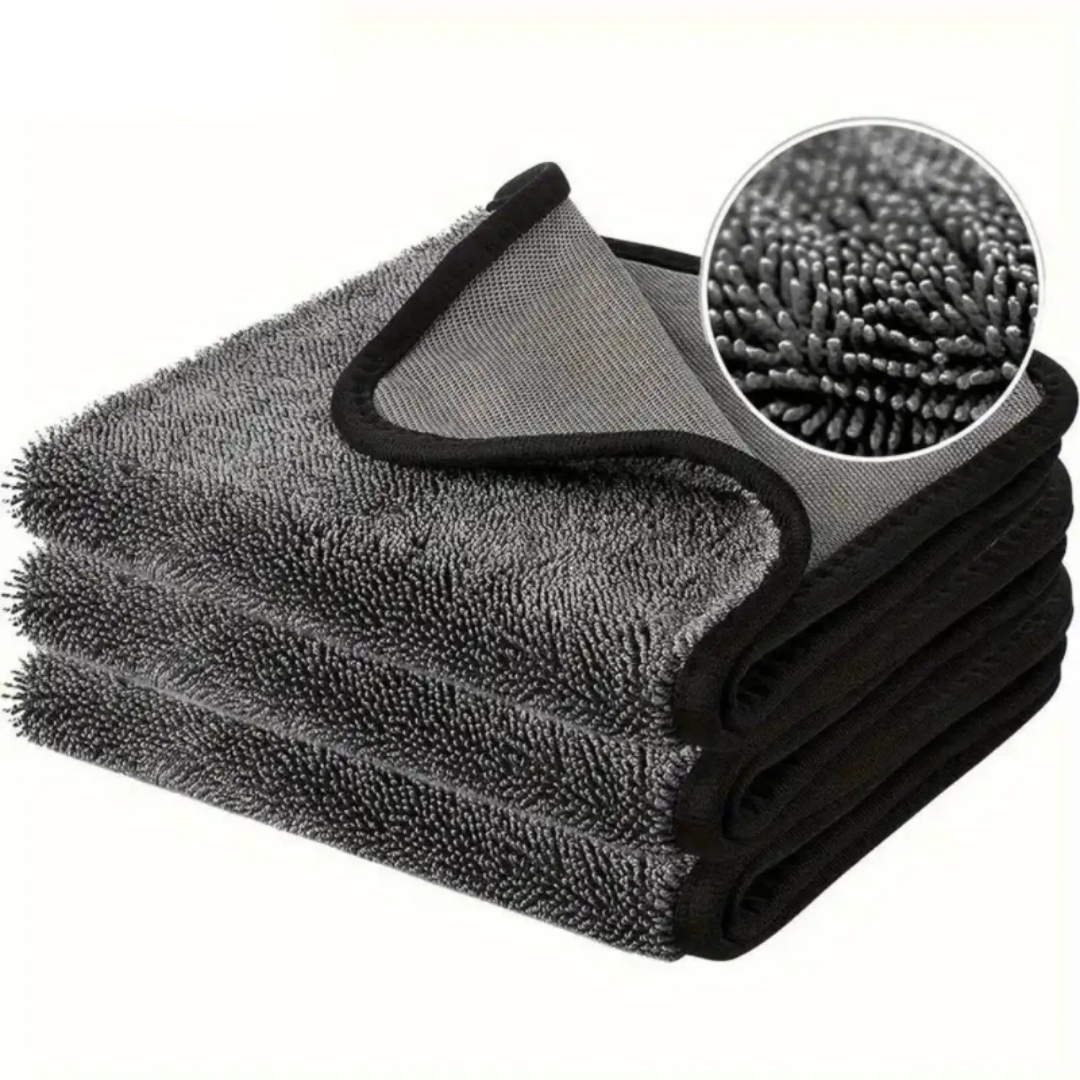 LimpiaMax - Paño de Microfibra Ultraabsorbente para Secado sin Rayas