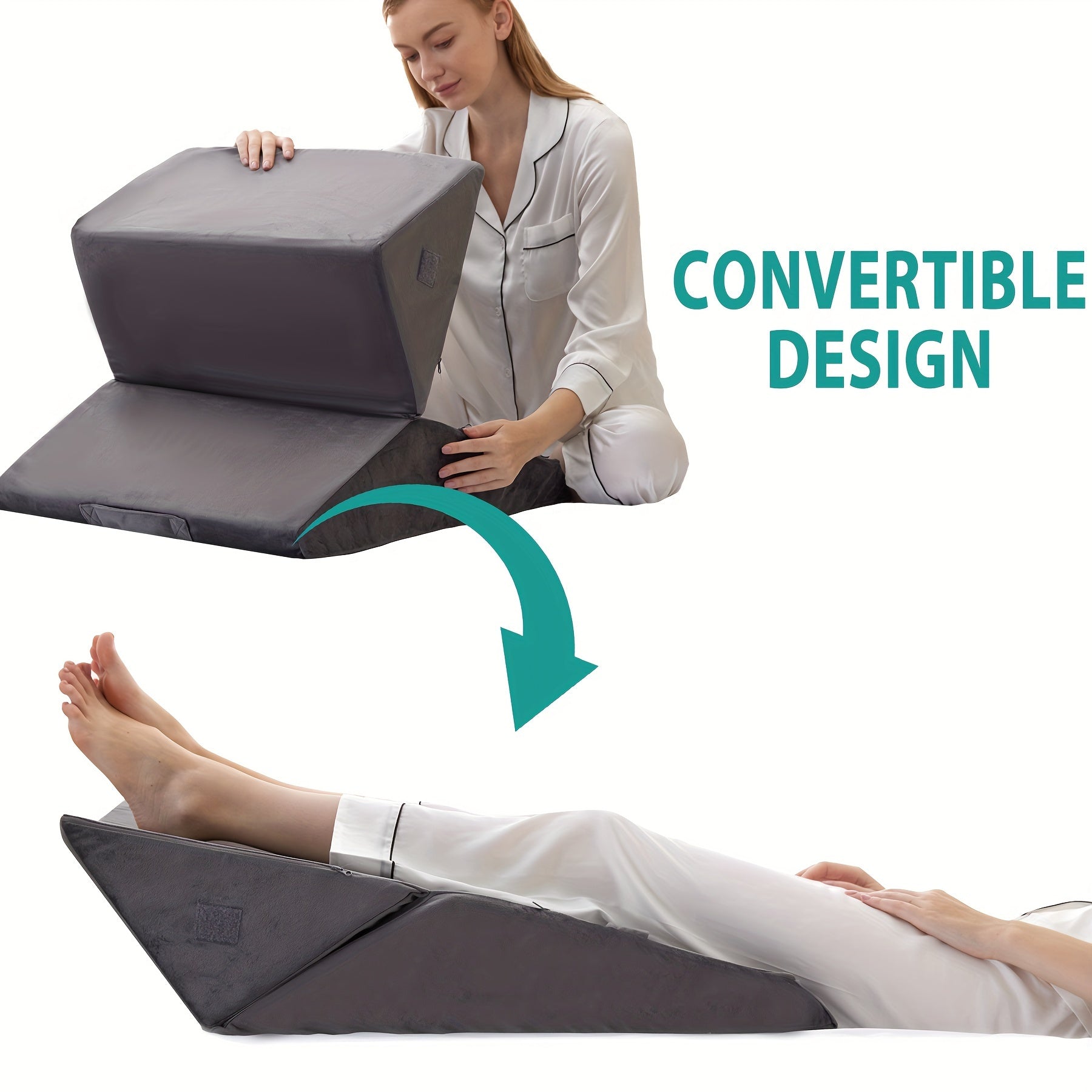 Cojín en Cuña Ajustable RelaxPlus – Comodidad y Soporte para la Recuperación