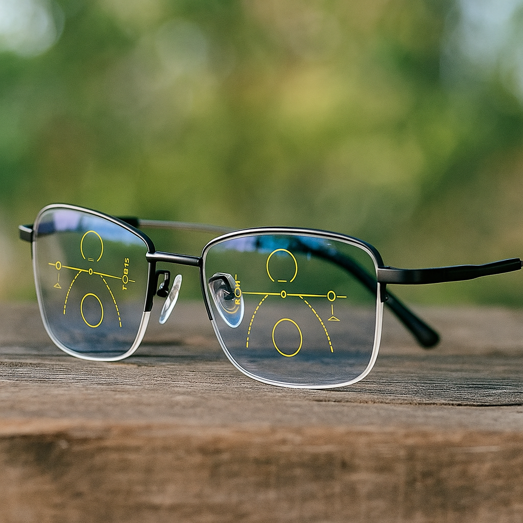 Gafas Progresivas Inteligentes con Lentes Fotocromáticas