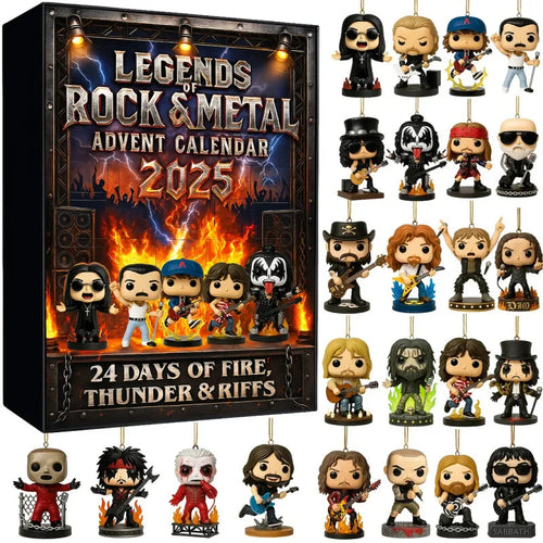 Calendario de Adviento Ídolos del Rock 2025