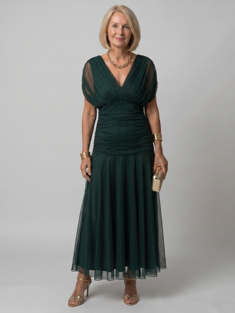 Calen | Vestido Midi Off Shoulder
