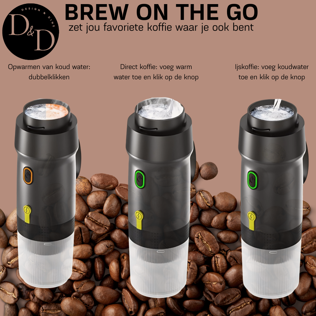 Brew on the go - cafetera inalámbrica