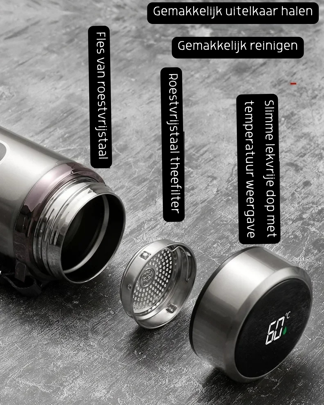 TEMP'on Botellas Térmicas con filtro integrado