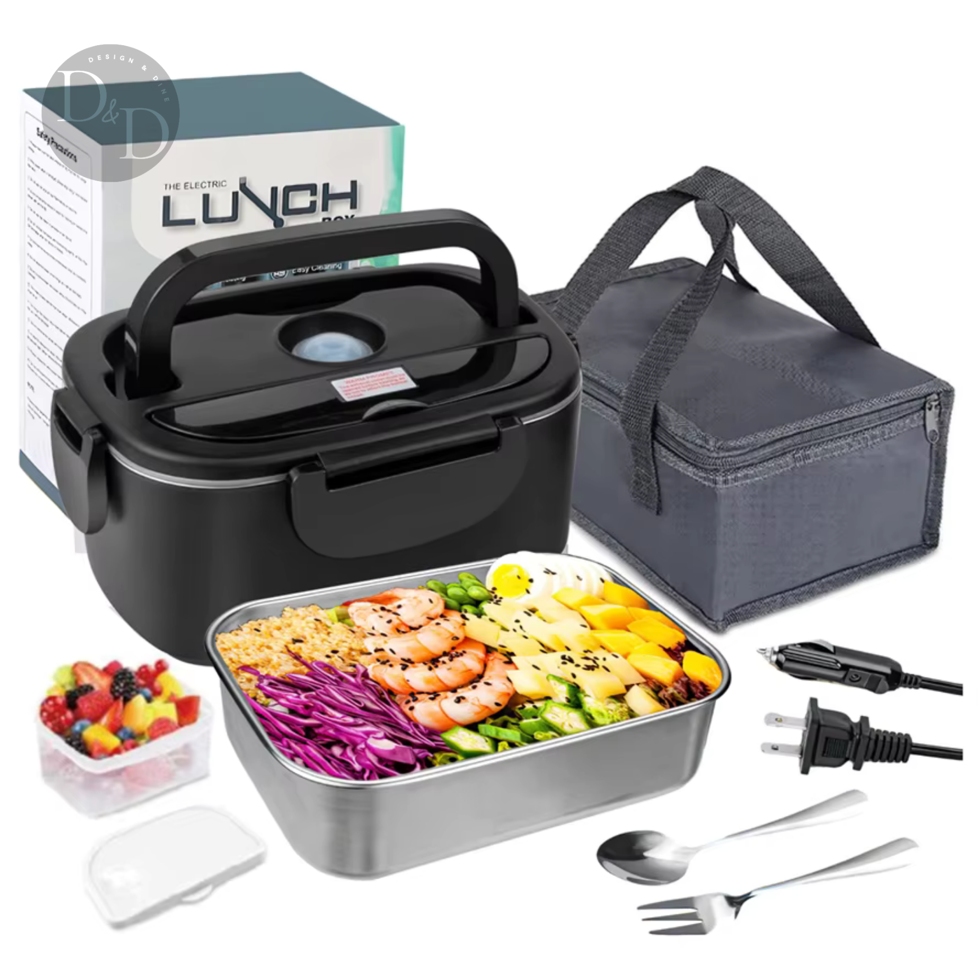 Calienta y Come - Lonchera eléctrica calefaccionada