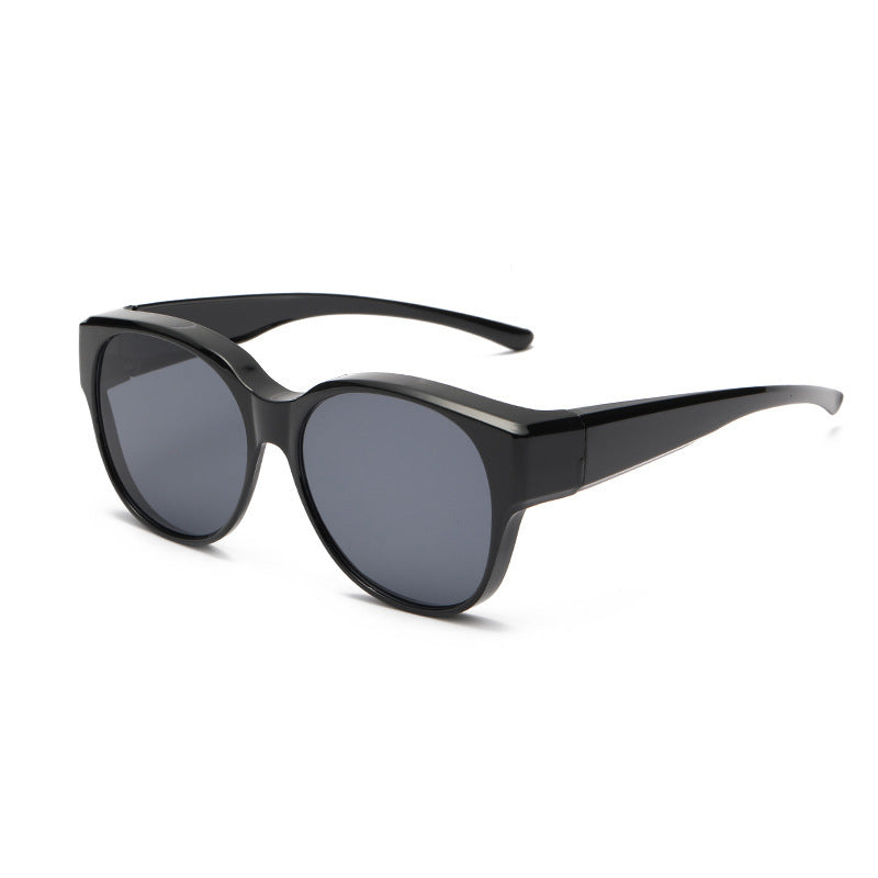 Gafas de Sol Superpuestas Polarizadas UV400 Diseño Cat-Eye para Hombre y Mujer