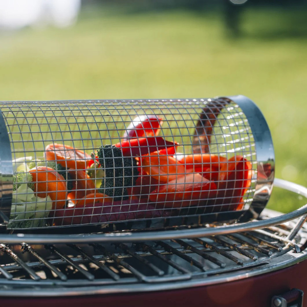 Cesta para BBQ - No más alimentos cayendo por la rejilla