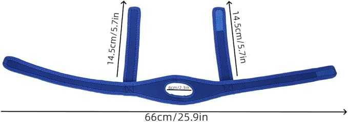 Cinta de Neopreno para la Mandíbula Ajustable Antirronquidos