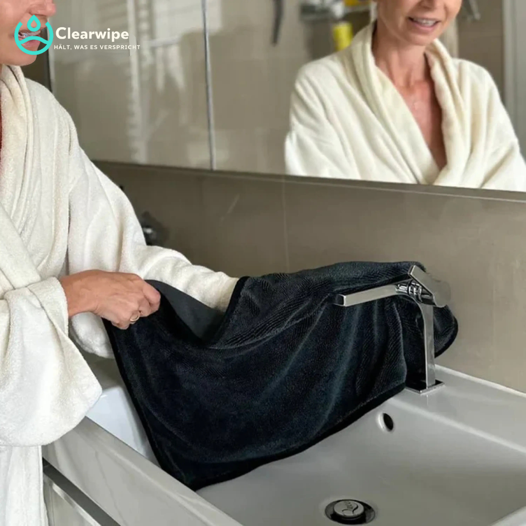 LimpiaMax - Paño de Microfibra Ultraabsorbente para Secado sin Rayas