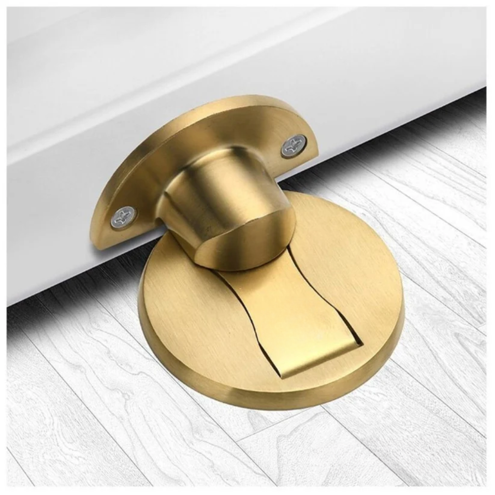 Elegante tope de puerta magnético de acero inoxidable con fuerte sujeción – 6 opciones de color para el hogar y la oficina