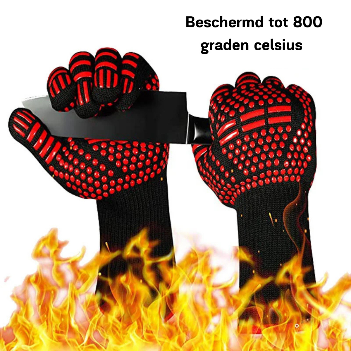 FireGuard - Guantes de BBQ hasta 800°C