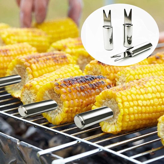 Juego de 18 piezas - Herramientas de BBQ de acero inoxidable