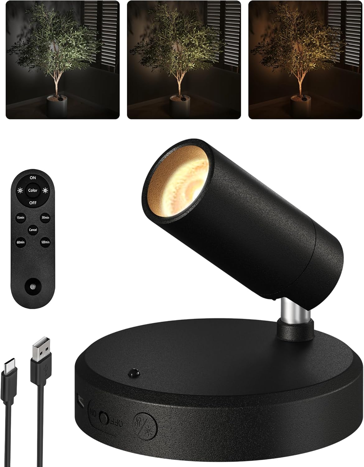 Luz RGB Recargable Inalámbrica para Fotografía