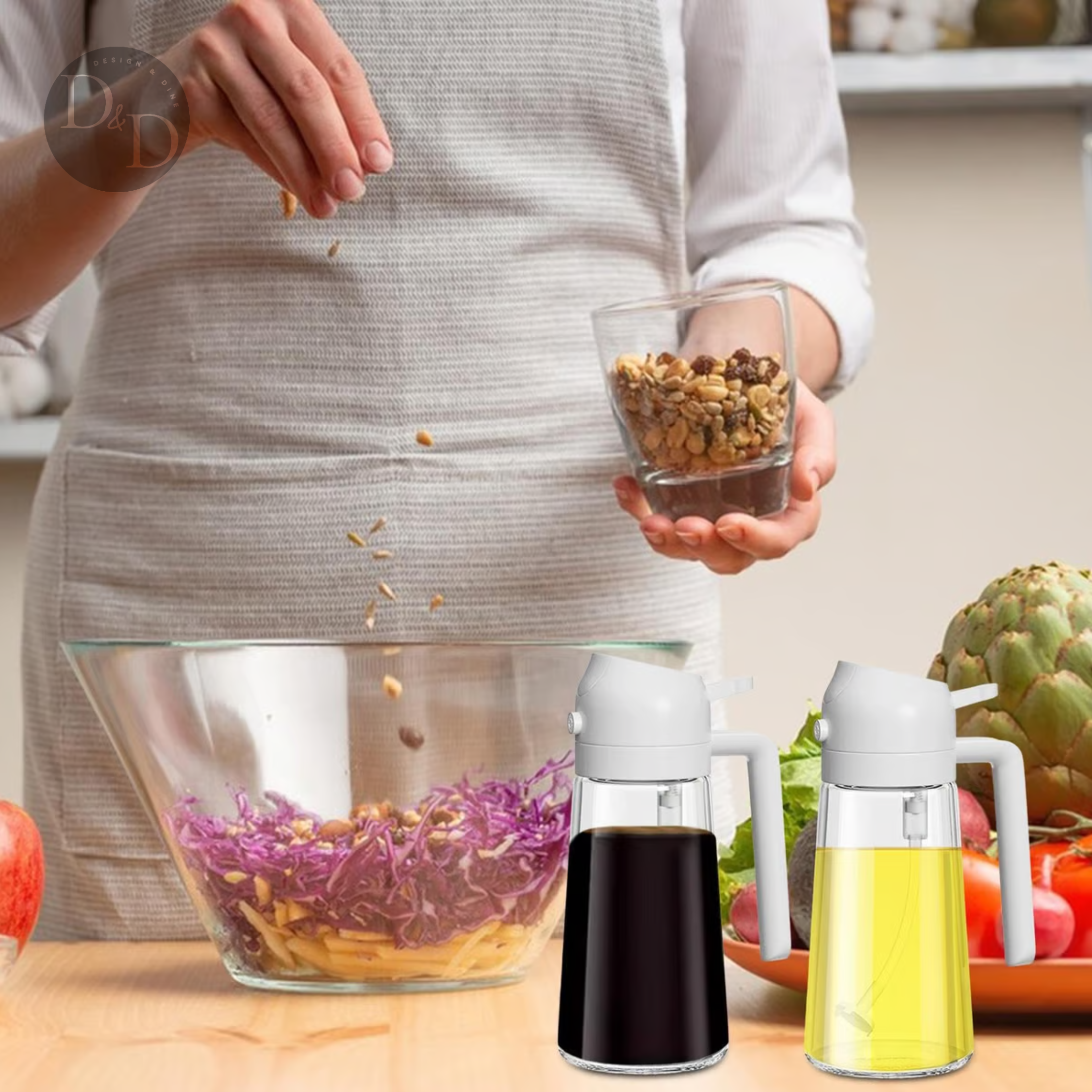 OleumMist™ – Spray de aceite 2 en 1