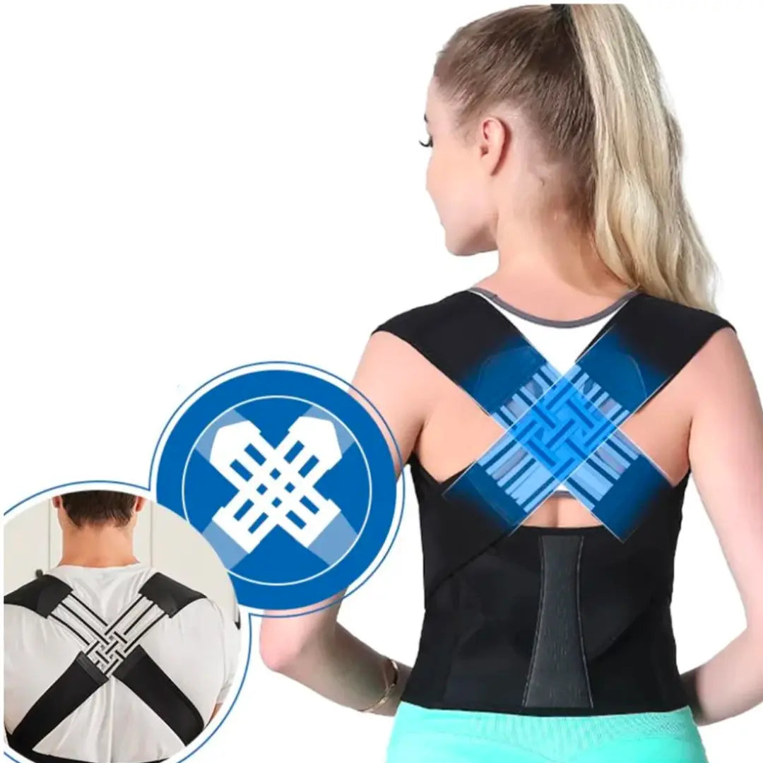 Corrector de Postura Cervical Ergonómico, Ajustable