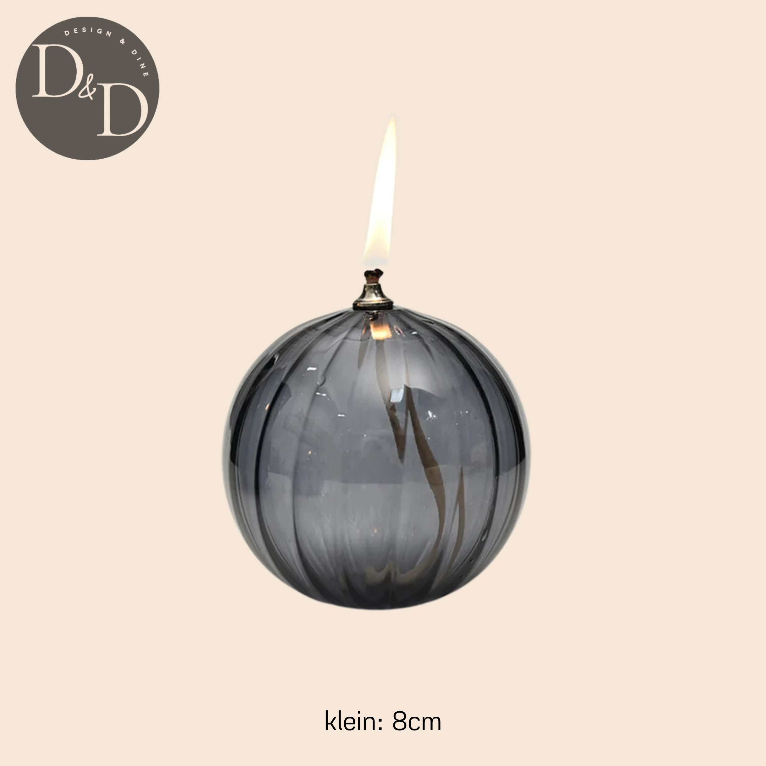 Vela ahumada - Disponible en tres tamaños