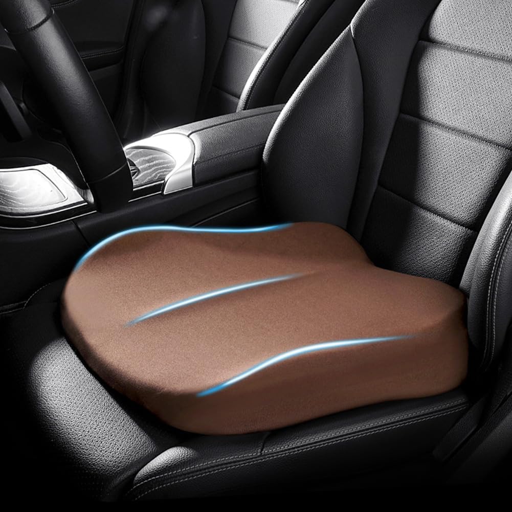 Cojín Elevador para Coche de Espuma Viscoelástica Ergonómico +7,6 cm