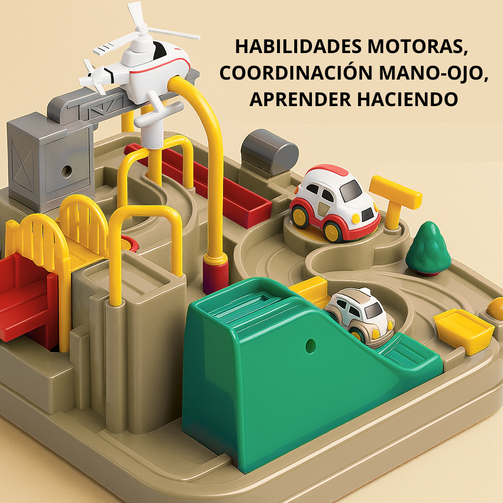 CircuitCity – Juego de coches y ciudad con desafíos lógicos para niños