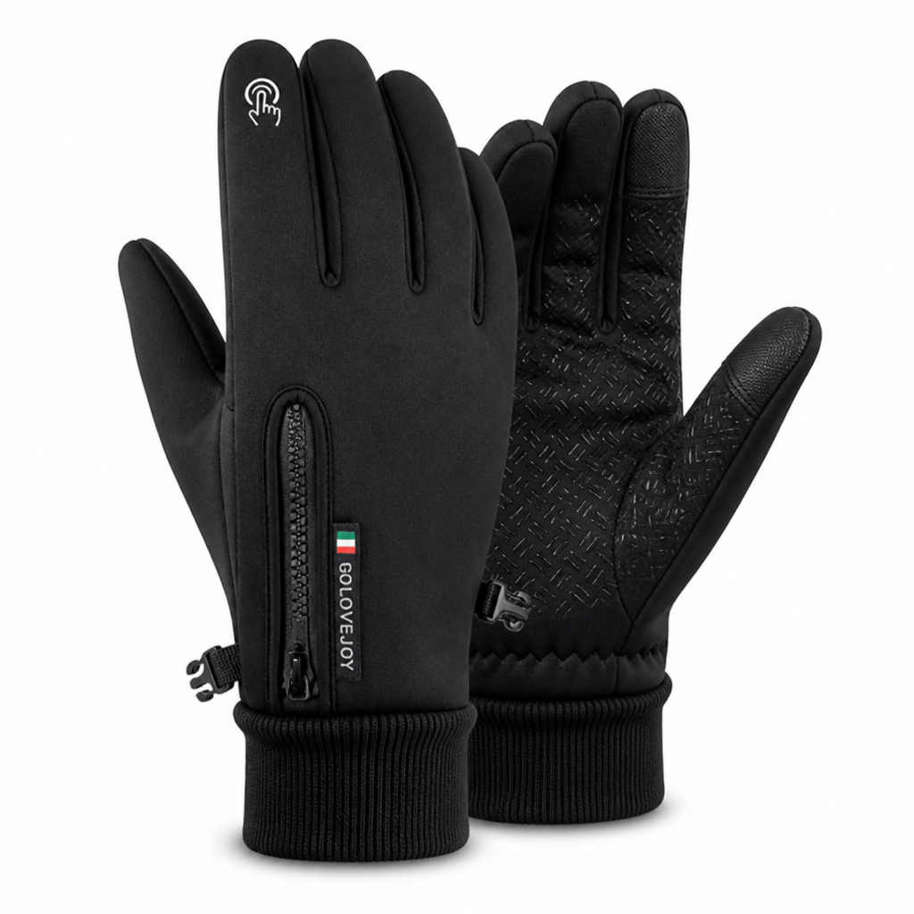 Aanraakgevoelige thermohandschoenen met grip op de handpalm voor de winter