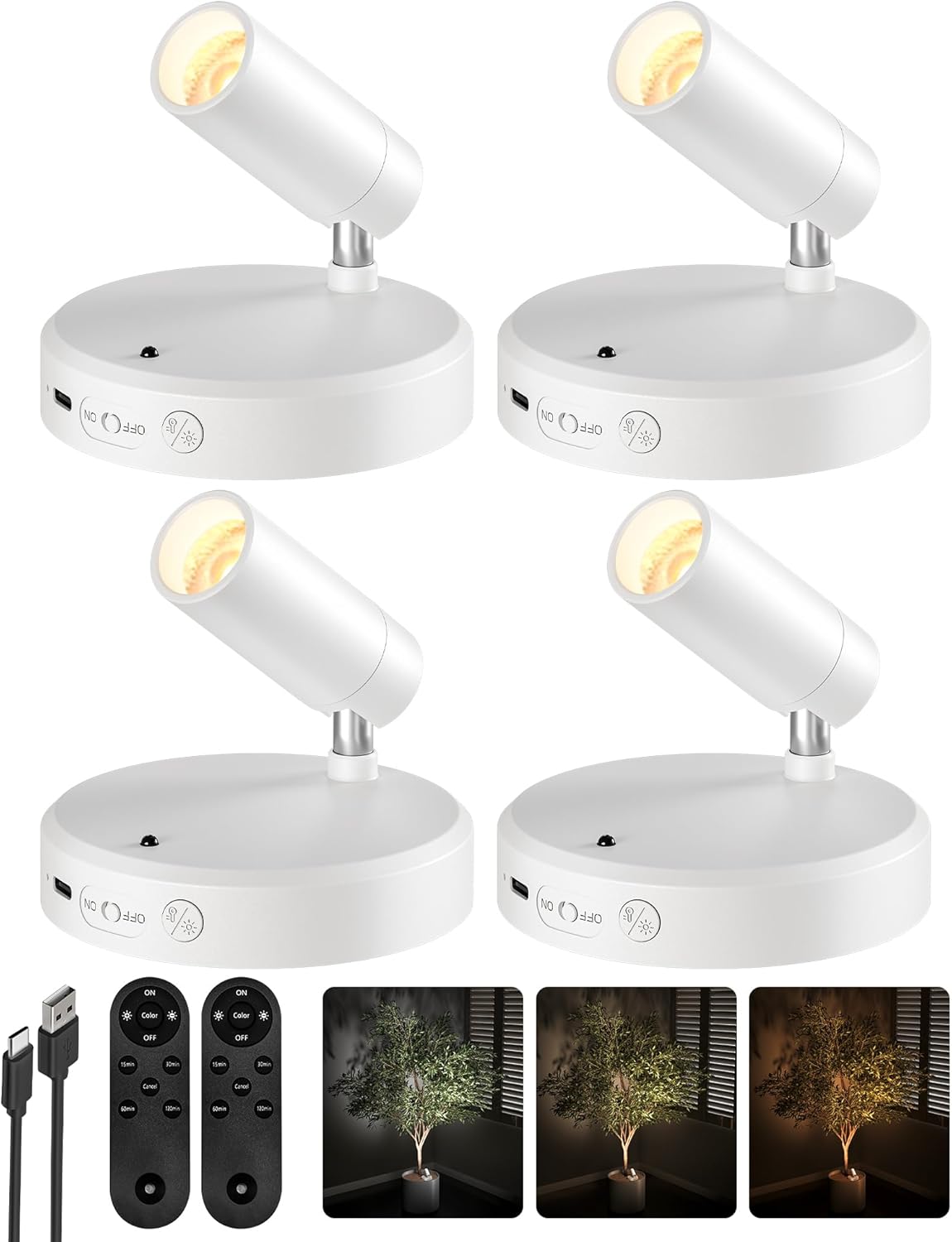 Luz RGB Recargable Inalámbrica para Fotografía