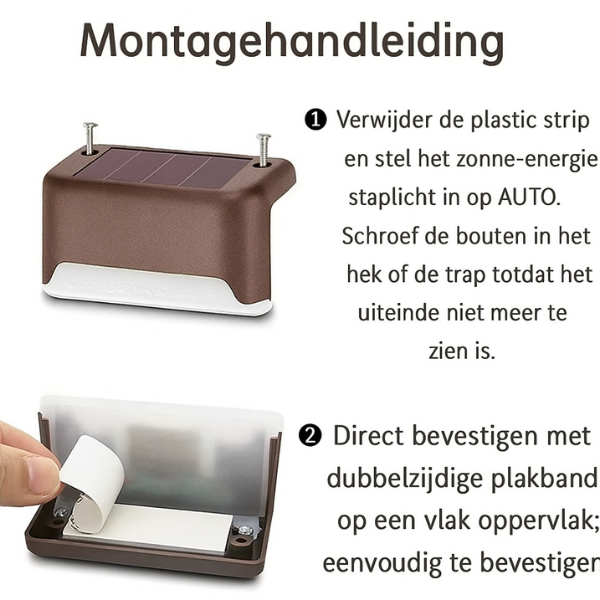 LumiStep - Lámparas LED solares inalámbricas