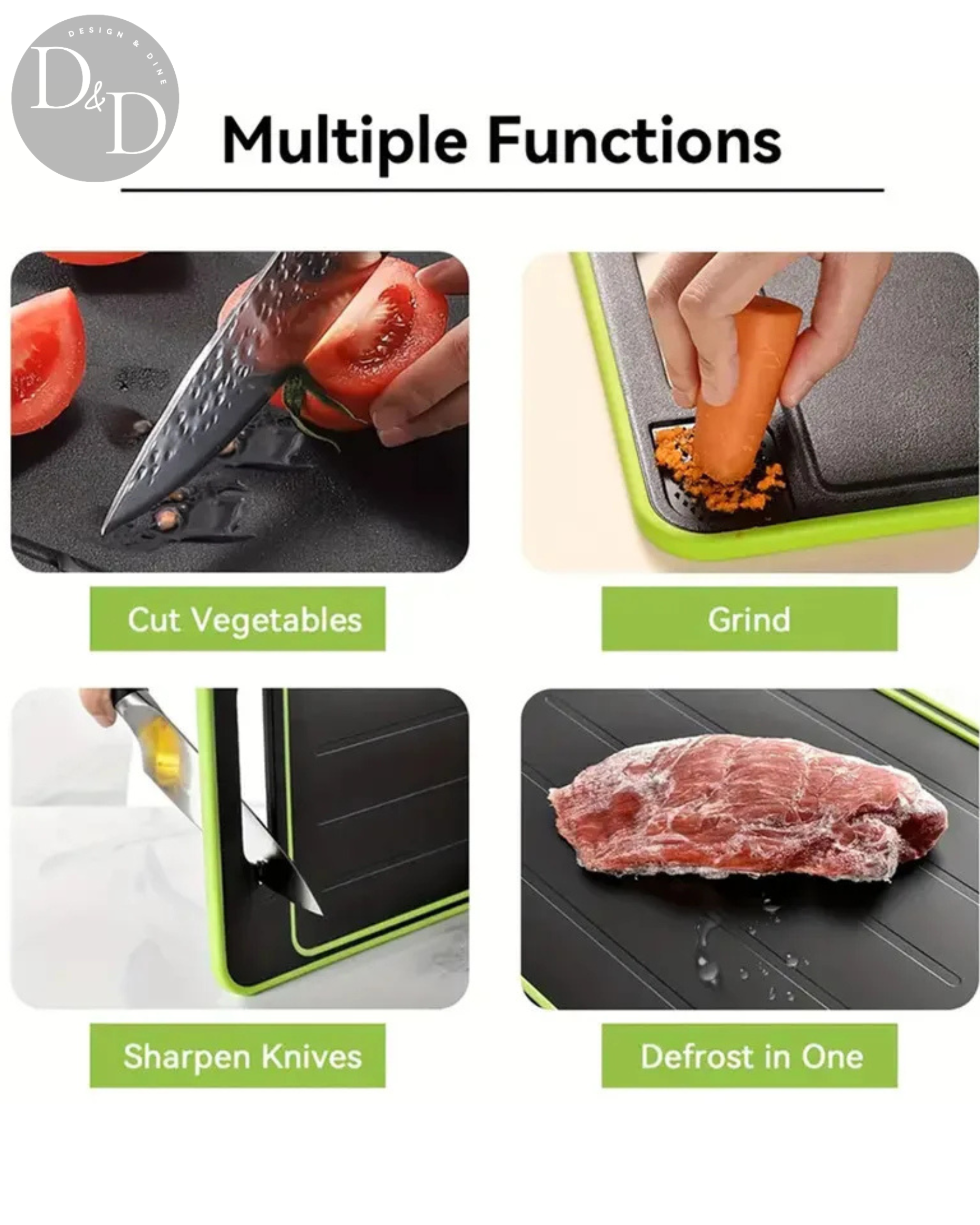 MultiPrep - tabla de descongelación 4 en 1