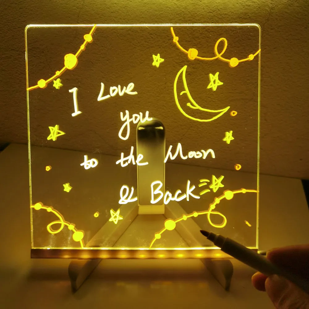 TableroBrillante – Tablero de dibujo luminoso e iluminado para niños