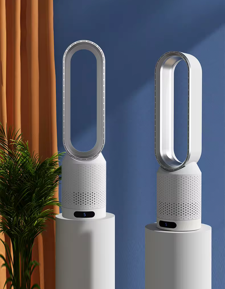 BrisaPura Refroidisseur d'Air 3 en 1 sans Hélices Silencieux