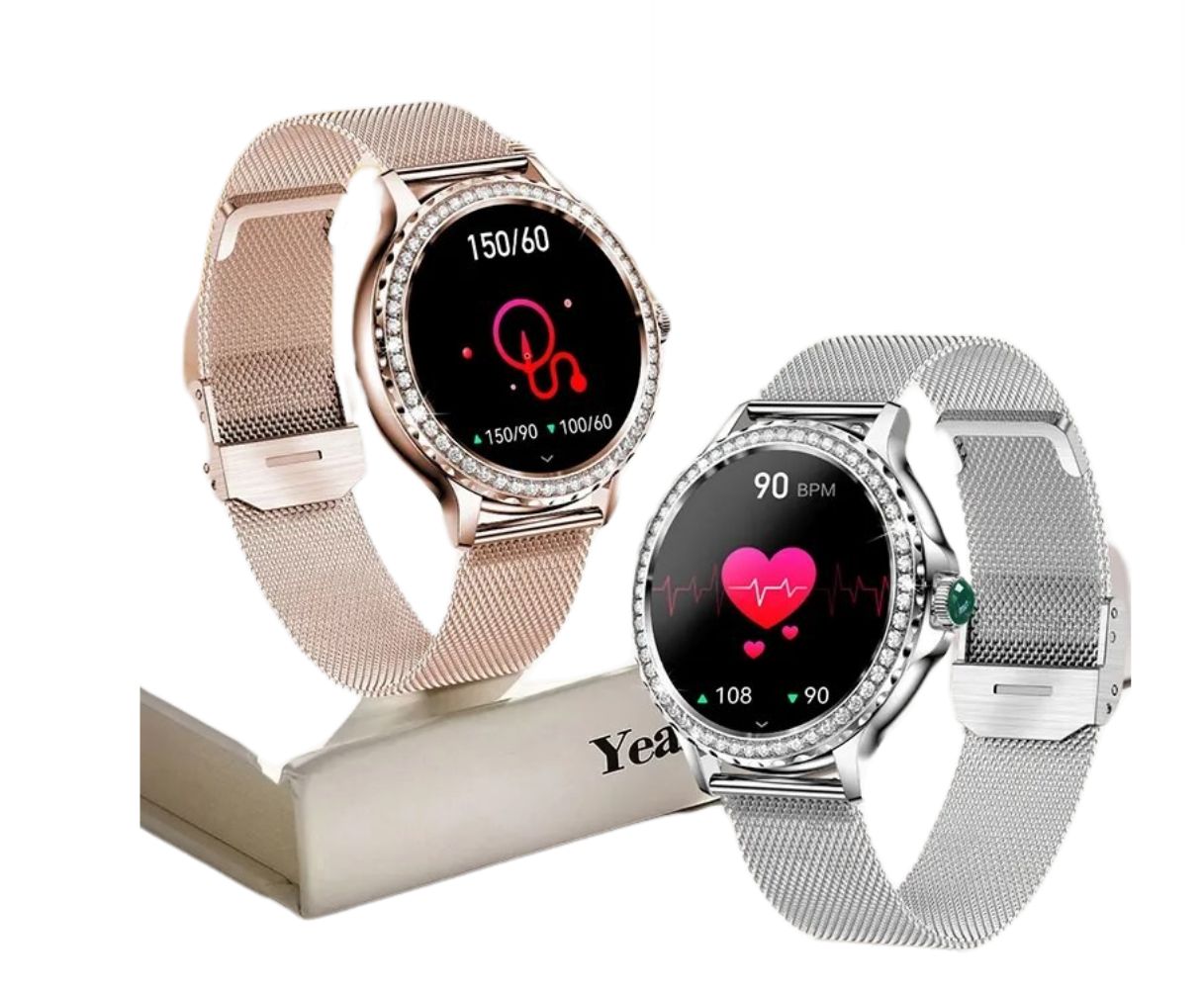 Hermoso Reloj Inteligente Multifuncional para Mujeres