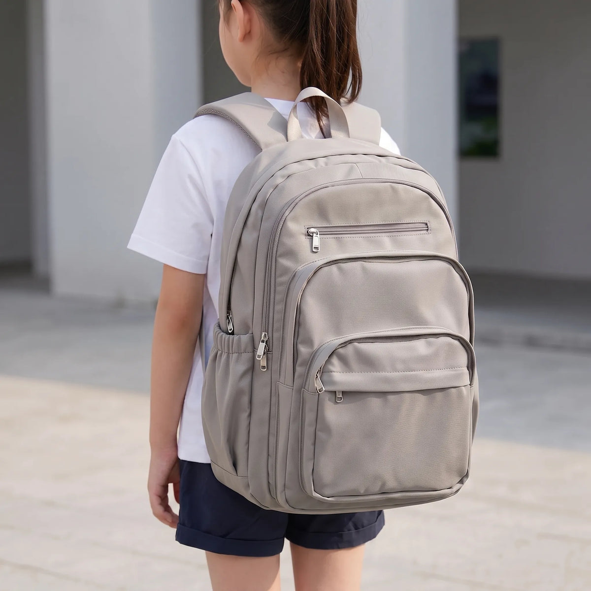 Mochila Casual de Nailon 29 L con Compartimento para Portátil