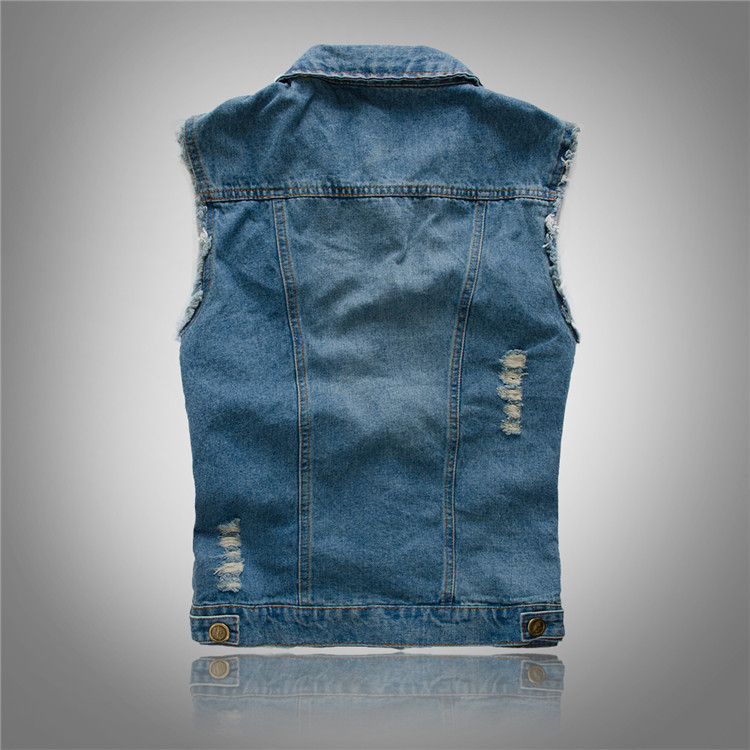 Chaleco de Mezclilla para Hombre | Sin Mangas, Estilo Streetwear