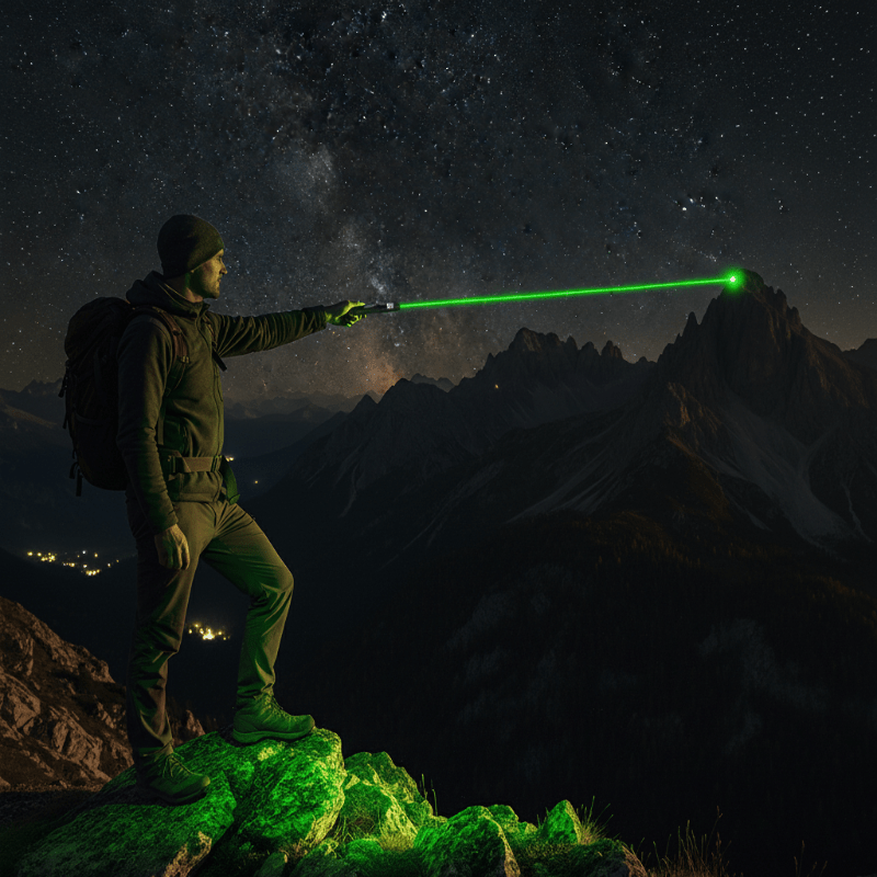 StarBeam – Potente puntero láser con enfoque ajustable