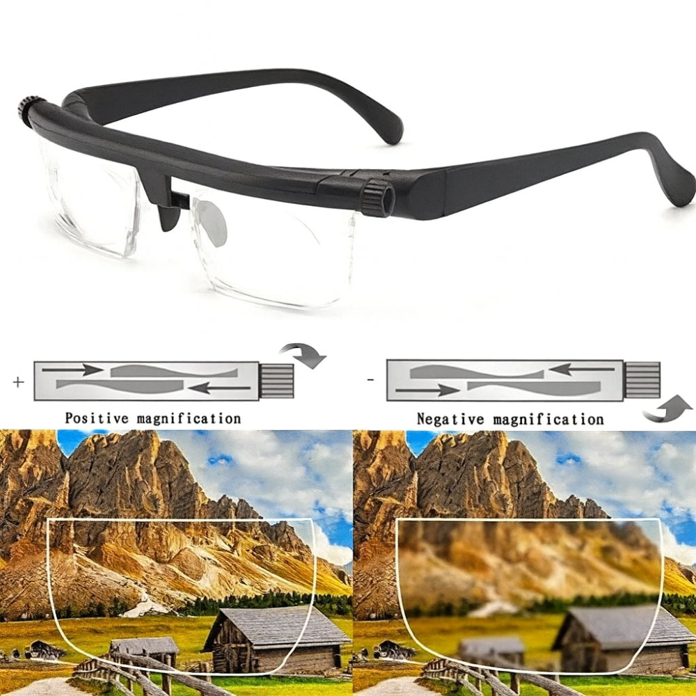 Gafas con Enfoque Ajustable para Lectura y Visión de Cerca y Lejos
