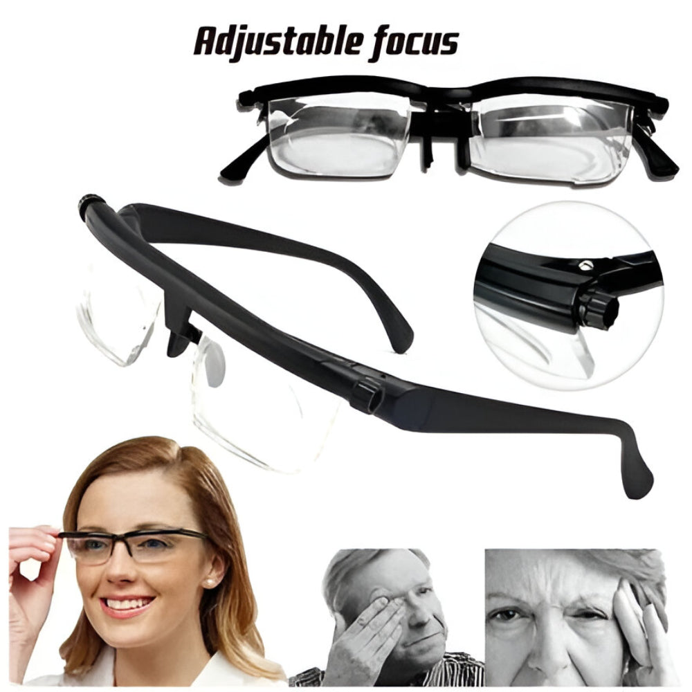 Gafas con Enfoque Ajustable para Lectura y Visión de Cerca y Lejos