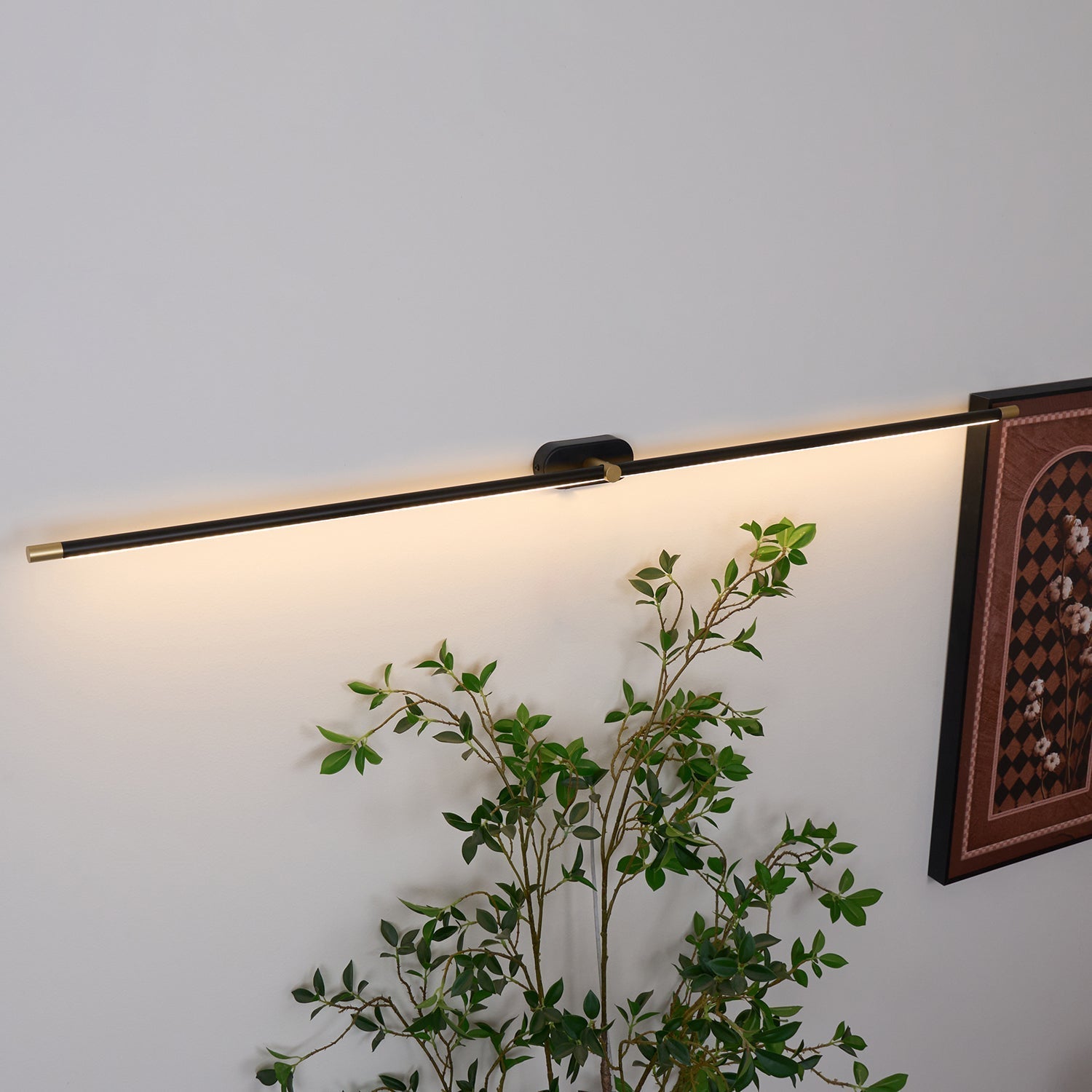 Lámpara de Pared Lineal Moderna Diseño Minimalista Delgado
