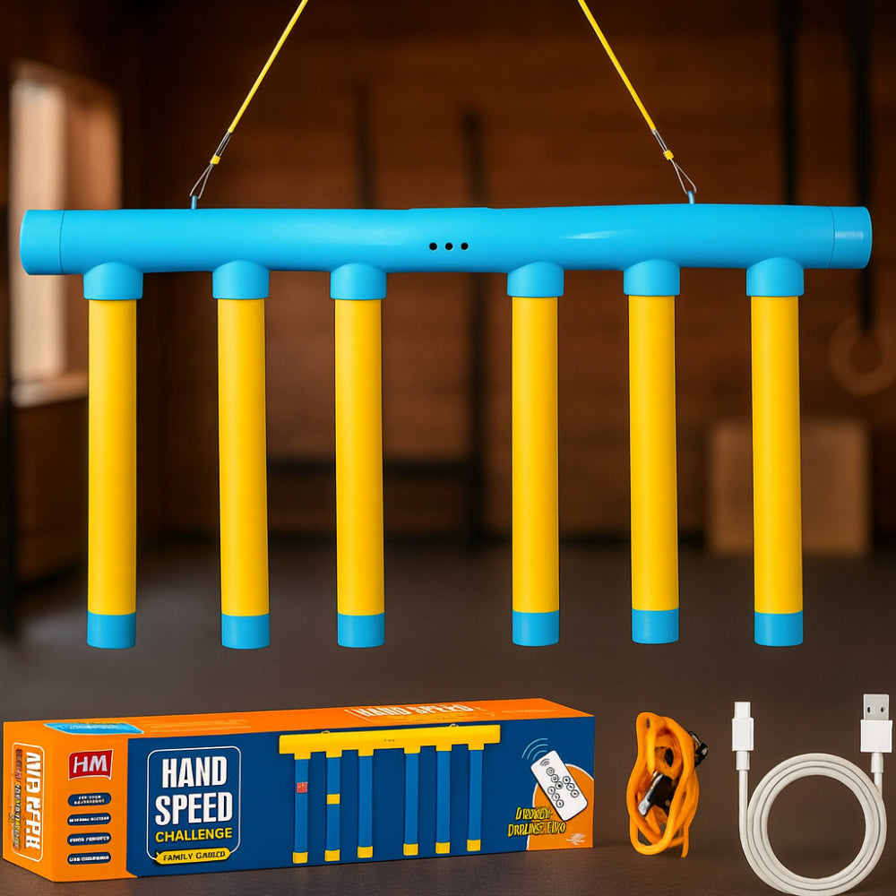 Juego de Reflejos para Niños con Palos Desplegables y 3 Velocidades