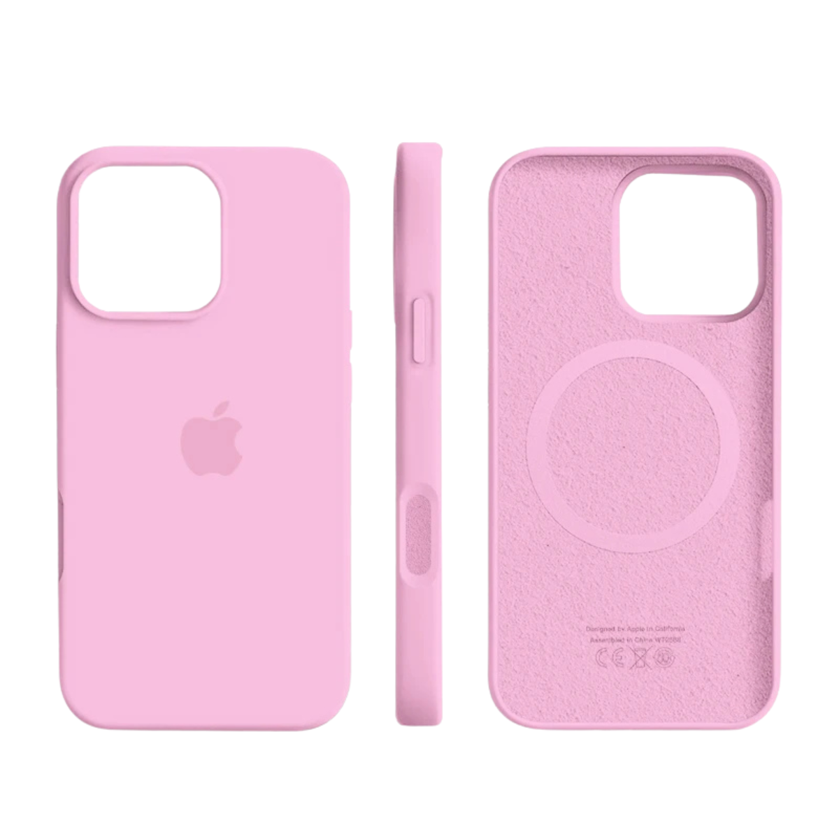 Funda de silicona para iPhone con MagSafe – Resistente a los impactos – Forro suave – Calidad premium