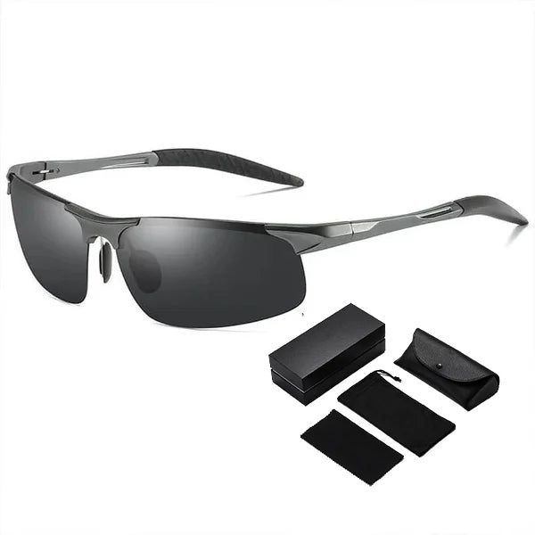 Gafas de Sol para Hombre con Antirreflejo, Lentes Polarizadas