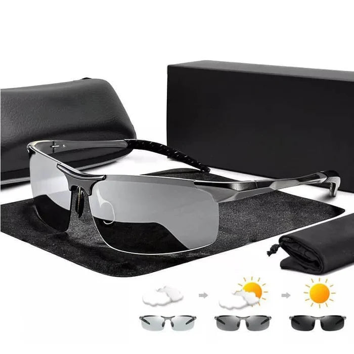Gafas de Sol para Hombre con Antirreflejo, Lentes Polarizadas