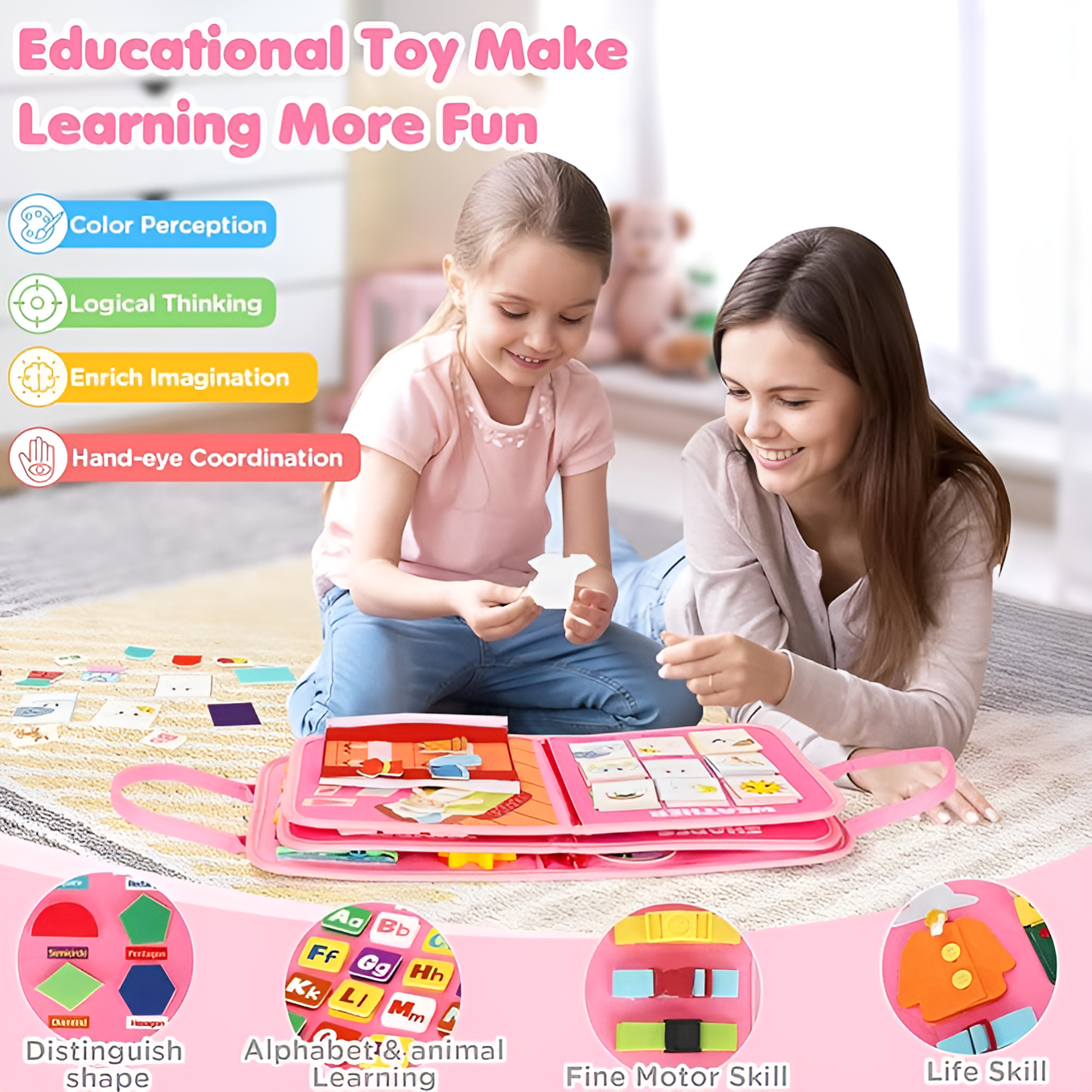 Tablero Montessori Ocupado - Edición Mejorada