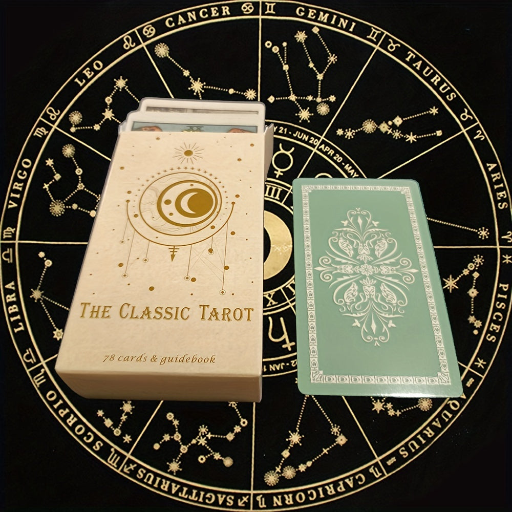 MysticTarot - Juego de Cartas del Tarot Clásico de 78 Cartas