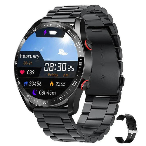 Smartwatch con Llamadas Bluetooth | Monitor de Salud 24h, SpO2, Presión Arterial y Sueño