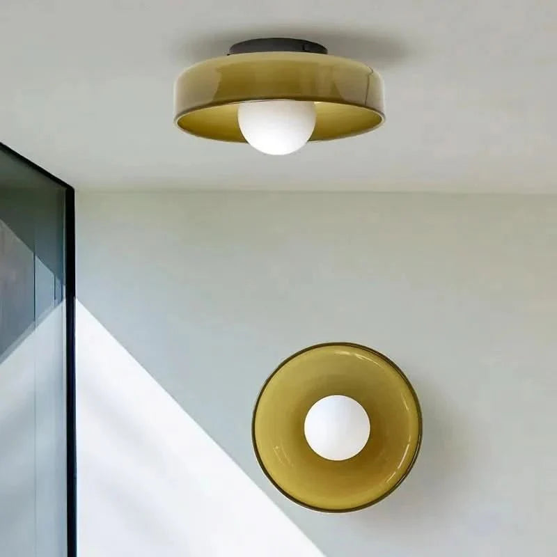 Lámpara de techo Glassglow – Diseño nórdico de vidrio para una iluminación elegante