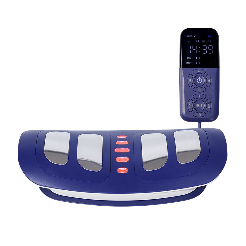 4-in-1-lendenmassageapparaat met warmte, vibratie en elektrostimulatie