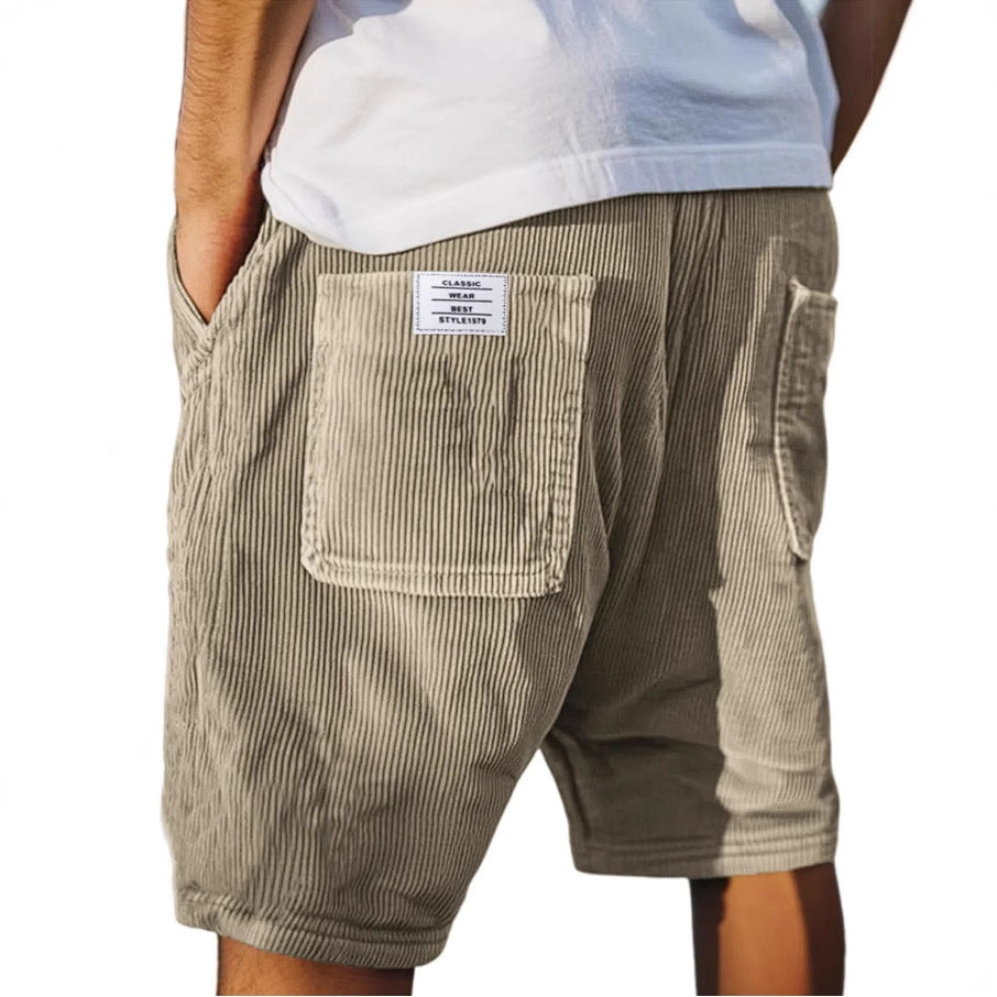 VICTOR | PANTALONES CORTOS ELEGANTES - Caqui